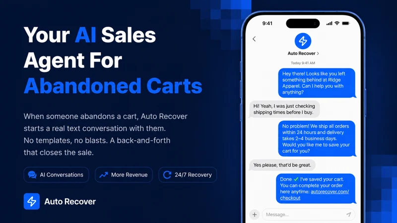 Auto Recover ‑ SMS Recovery