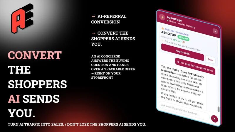 AgentEdge ‑ AI Sales Assistant