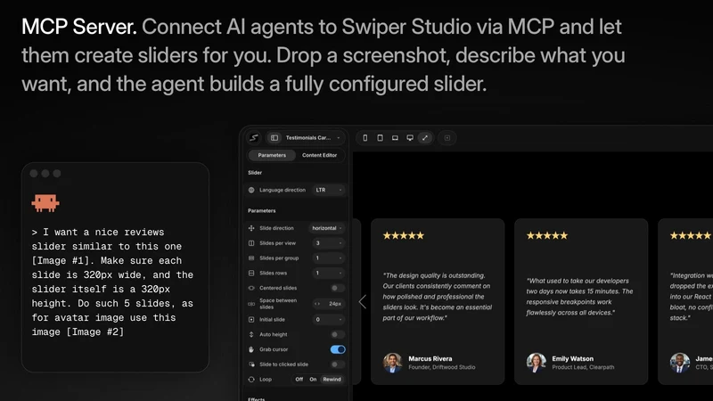 Swiper Studio