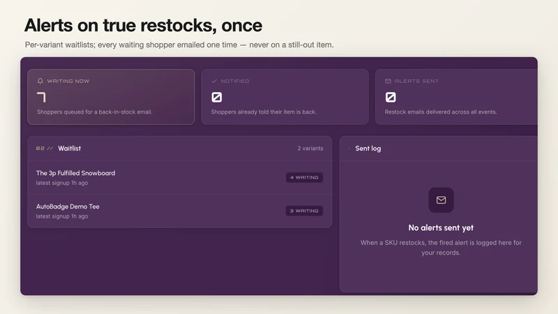 RestockRadar