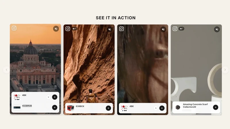 Reel Shopper: Shoppable Videos