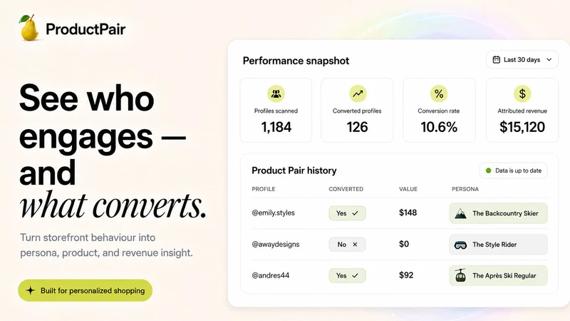 ProductPair: Shop by Instagram