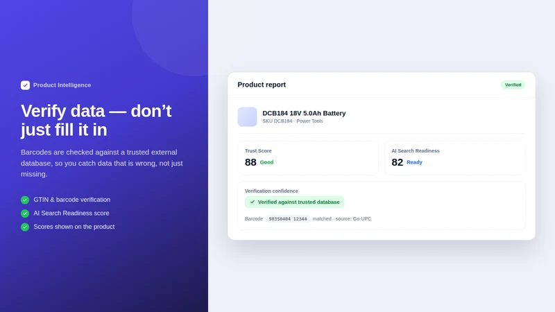 Product Intelligence Engine