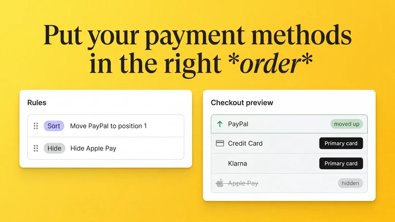 Payment Rules: Hide & Rename