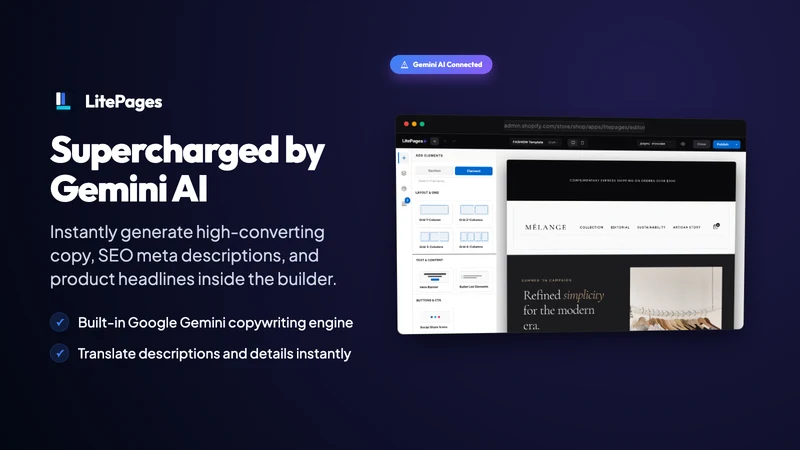 LitePages Landing Page Builder
