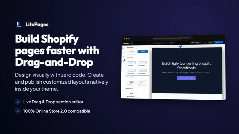 LitePages Landing Page Builder