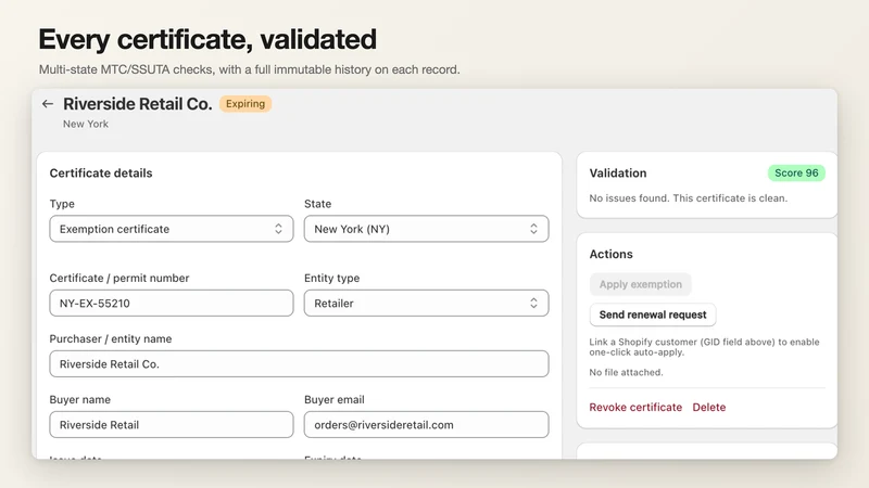 ExemptGuard – Tax Exemption