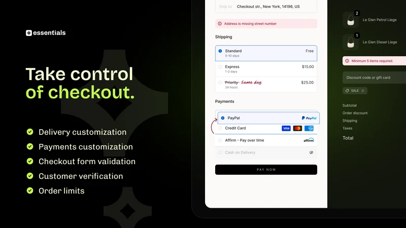 Essential Checkout Customizer