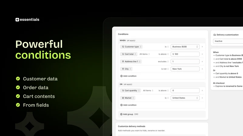 Essential Checkout Customizer