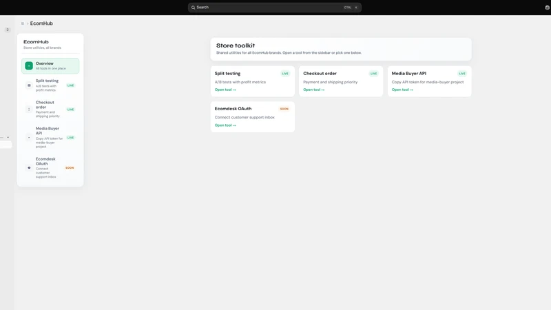 EcomHub Utility