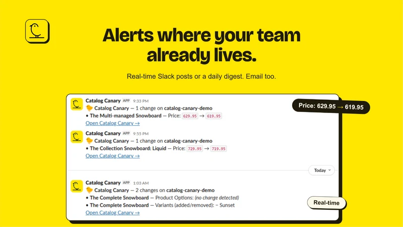 Catalog Canary