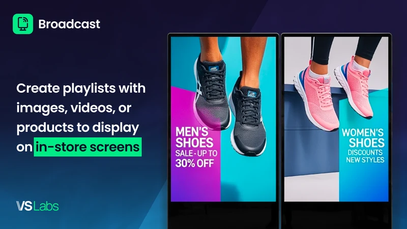 Broadcast ‑ Digital Signage