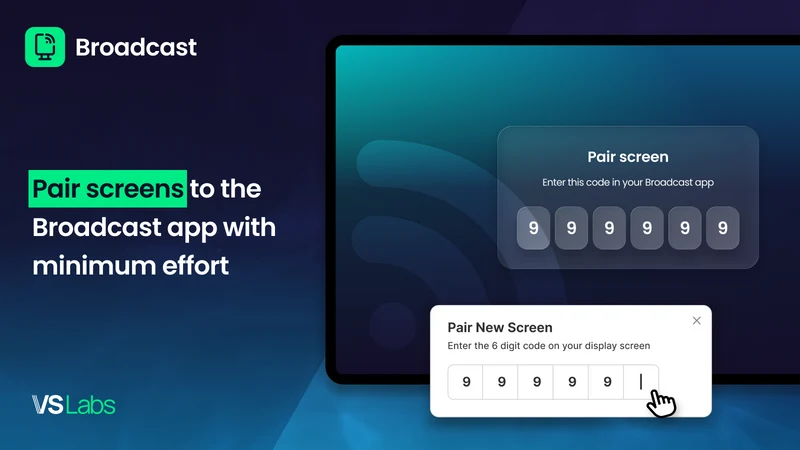 Broadcast ‑ Digital Signage