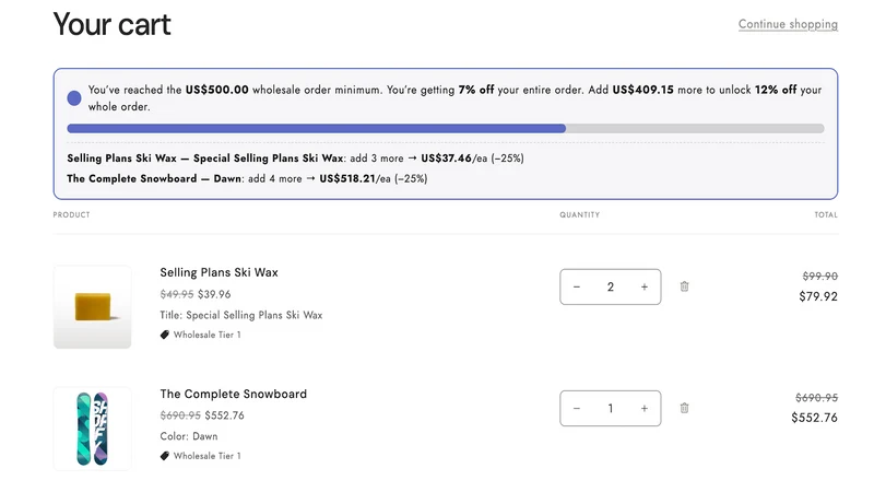 Draper: B2B Wholesale Pricing