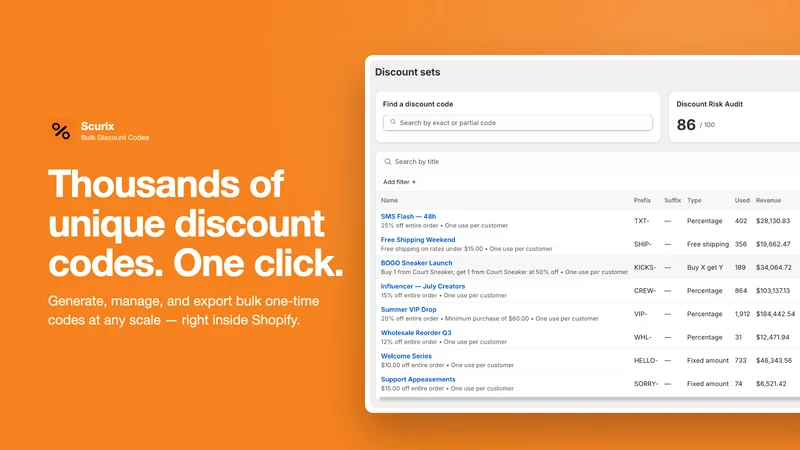 Scurix Bulk Discount Codes
