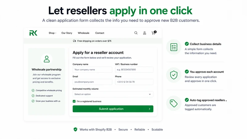 ResellerKit: B2B Wholesale