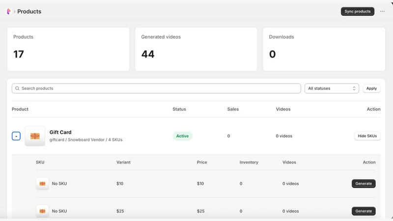 PixVerse video ads generator