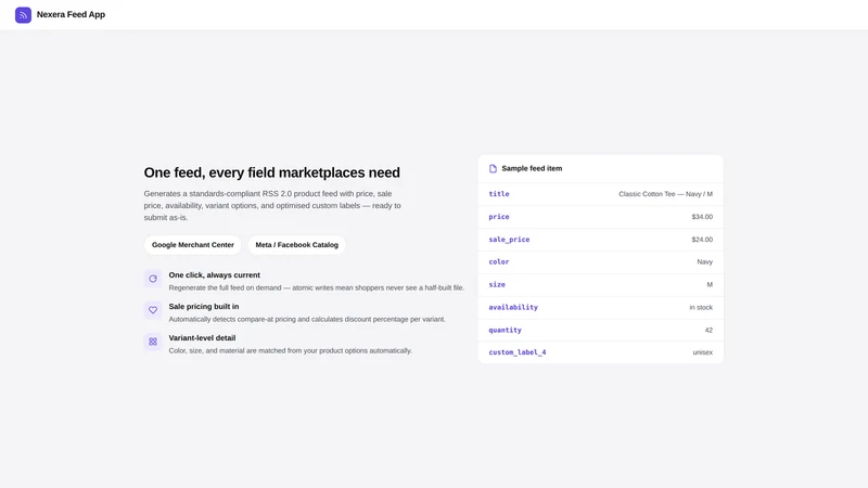 Nexera Feed