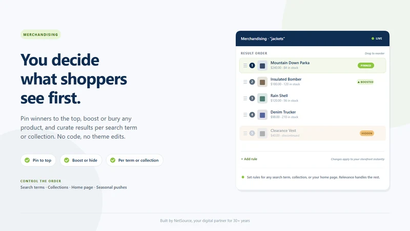 NetSource Prism Search