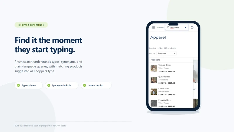 NetSource Prism Search