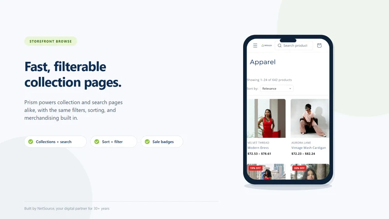 NetSource Prism Search