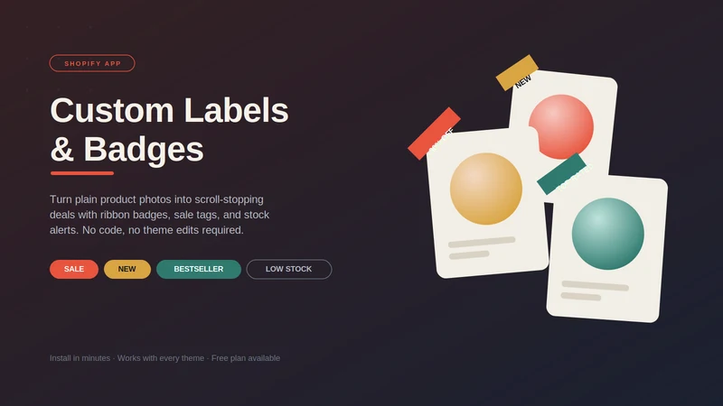 Custom Label & Badges