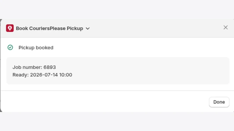 CouriersPlease Shipping