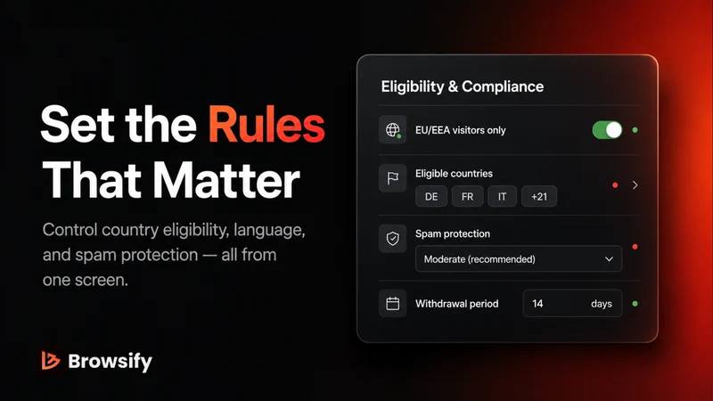 Browsify: EU Withdrawal Button