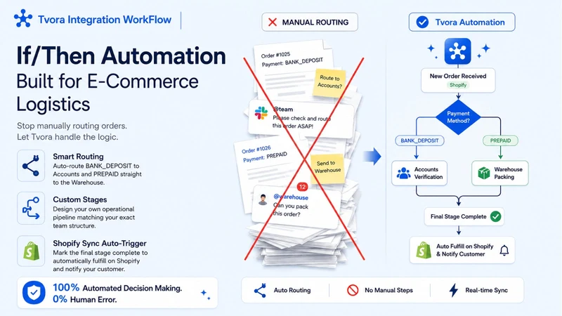 Tvora: Integration Workflow