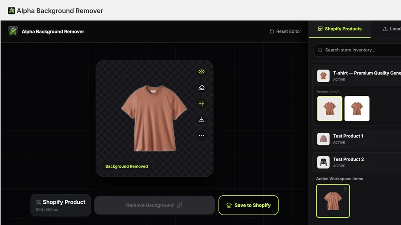 Alpha Background Remover