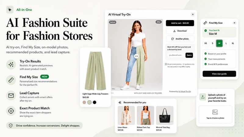 AI Fashion Virtual Try‑On