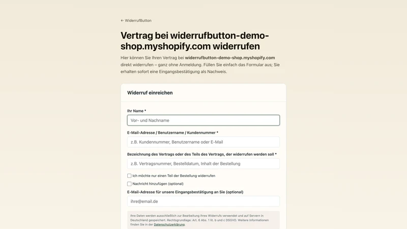 WiderrufButton