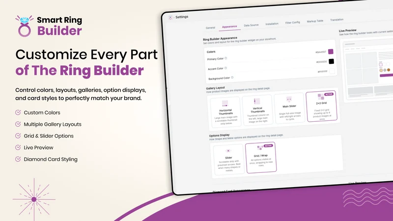 Smart Ring Builder