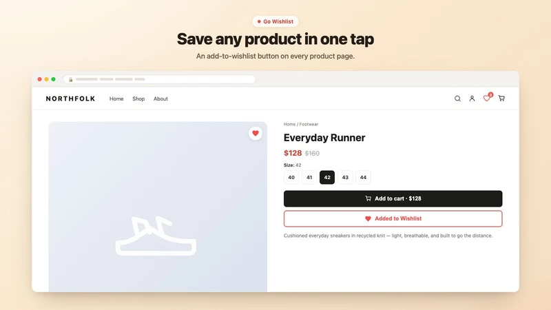 Go Wishlist Plus: Save & Share