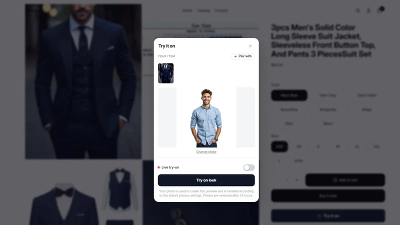 Vestigh Virtual Try on