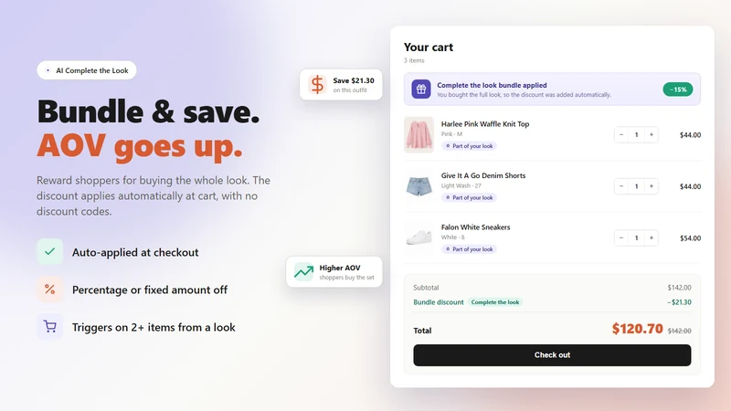 Vensa: AI Complete the Look