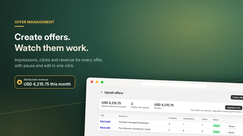 UpNest: Upsell & Trust Badges