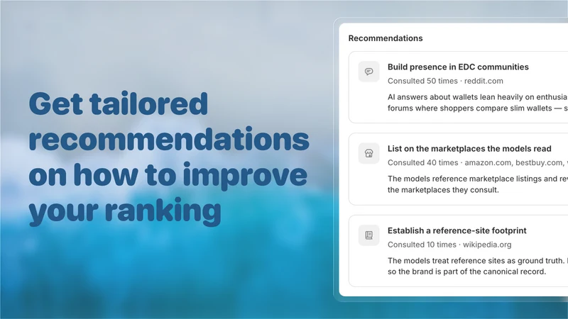 Tidal: Tools for AEO & AI SEO