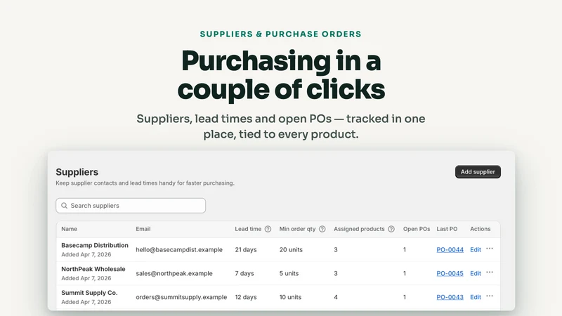 Stockra ‑ Inventory Management