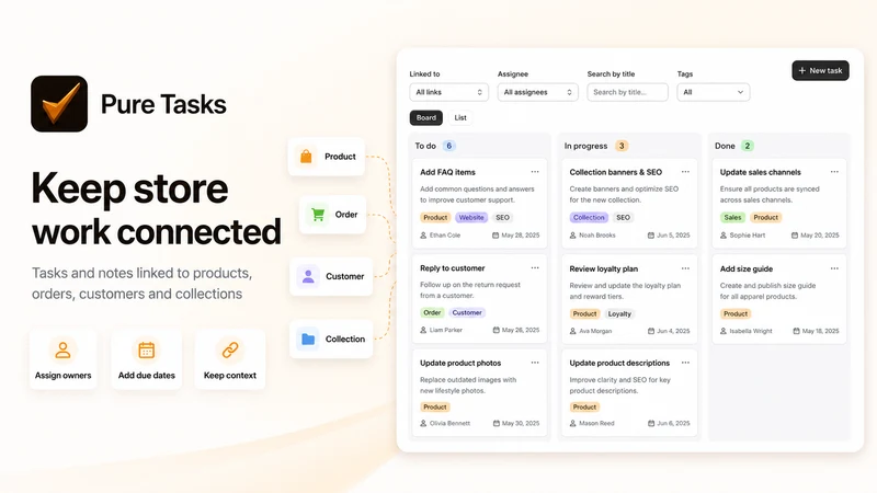 Pure Tasks