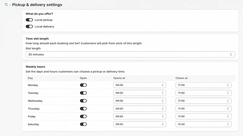 Pickup & Delivery Scheduler