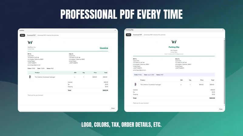 Order Docs Studio