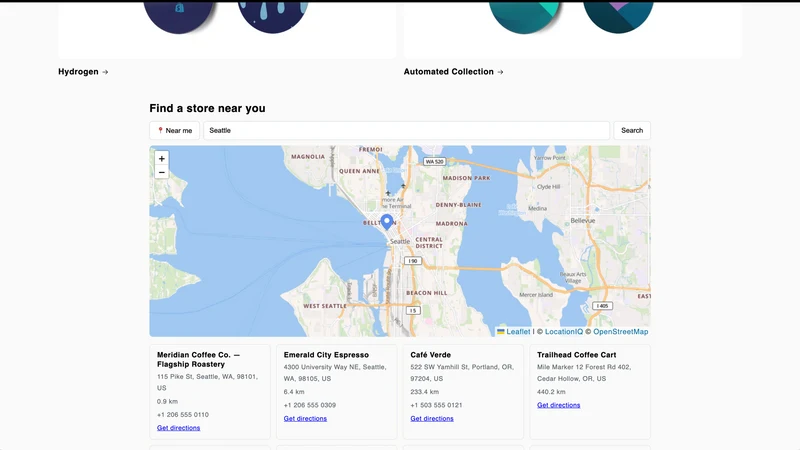 Nearmio ‑ Store Locator
