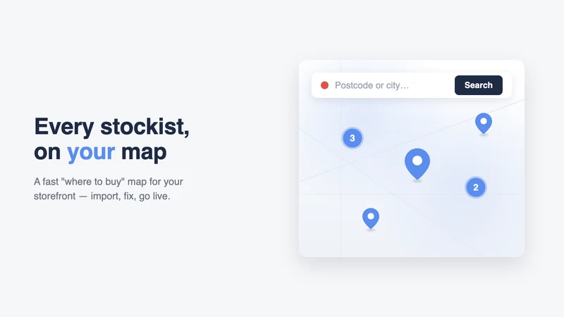 Nearmio ‑ Store Locator