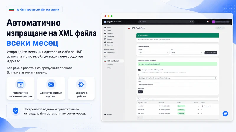 NAP: Audit File Bulgaria