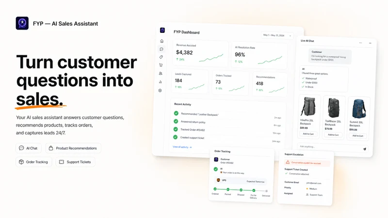 FYP: AI Sales Assistant