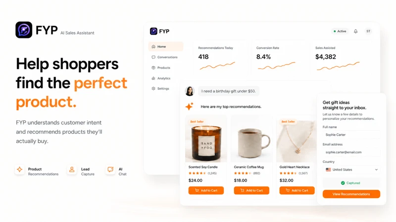 FYP: AI Sales Assistant