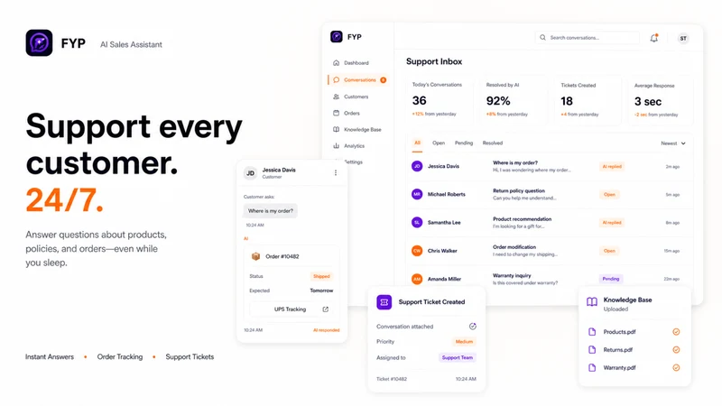 FYP: AI Sales Assistant