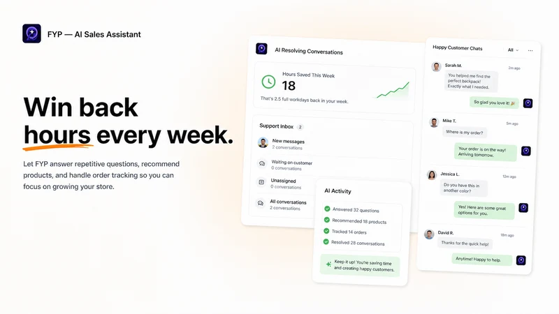 FYP: AI Sales Assistant