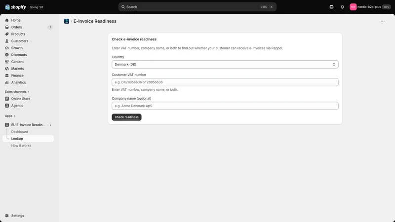Nordic: EU E‑Invoice Readiness